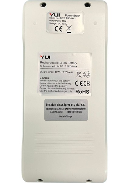 DS17 Pro Max Dikey Supurge Yedek Batarya modelleri