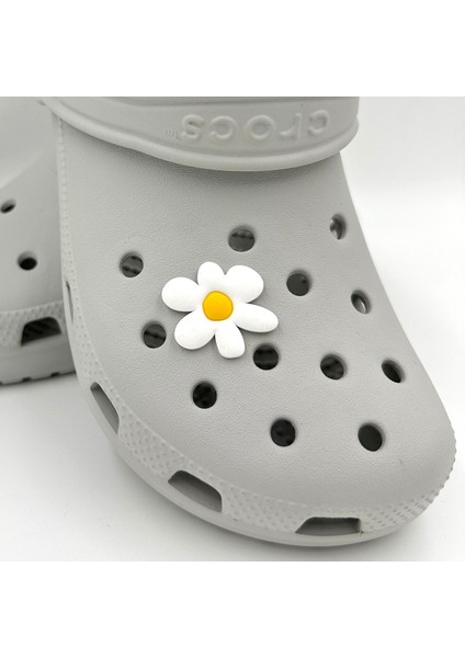 Terlik Süsü ve Aksesuarı , Çanta Süsü – Jibbitz 3D Çiçek Logo Aksesuar fiyatları