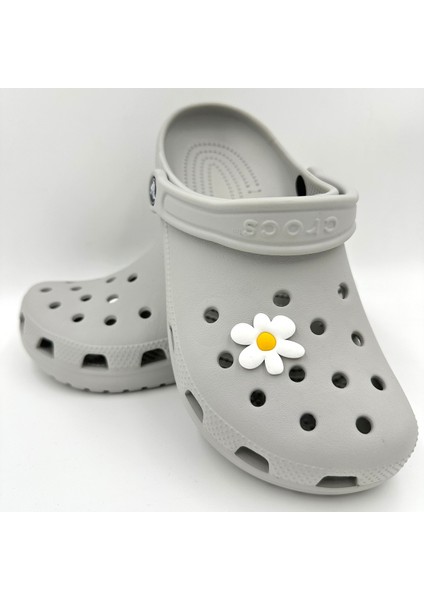 Terlik Süsü ve Aksesuarı , Çanta Süsü – Jibbitz 3D Çiçek Logo Aksesuar modelleri