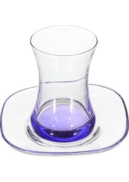 Zen Renkli Tabanlı 12'li Çay Seti modelleri