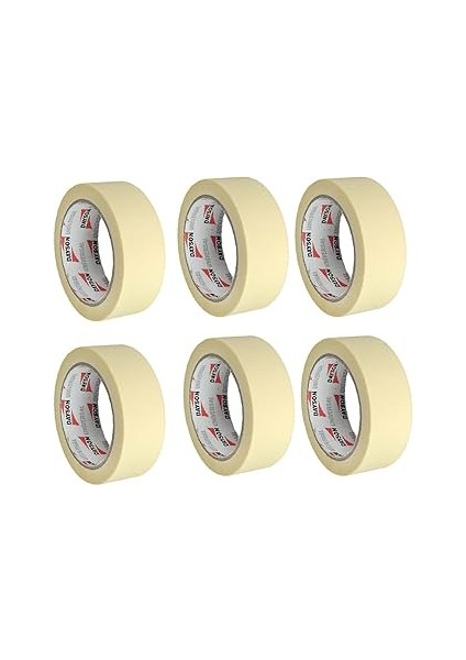 Kağıt Bant 48MM x 35 Metre Maskeleme Bandı 6 Adet fiyatları