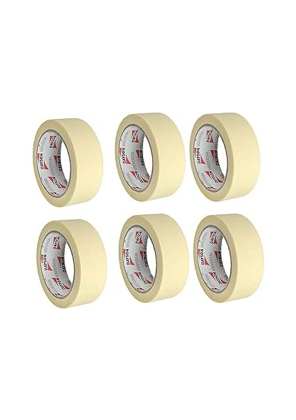 Kağıt Bant 48MM x 35 Metre Maskeleme Bandı 6 Adet modelleri