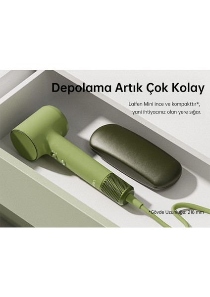 Mini Saç Kurutma Makinesi - Yeşil fiyatları