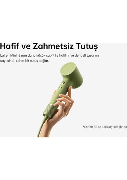 Mini Saç Kurutma Makinesi - Yeşil fırsatları