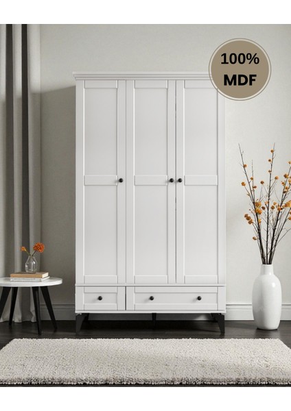 Silva 3 Kapaklı Mdf Gardırop fiyatları