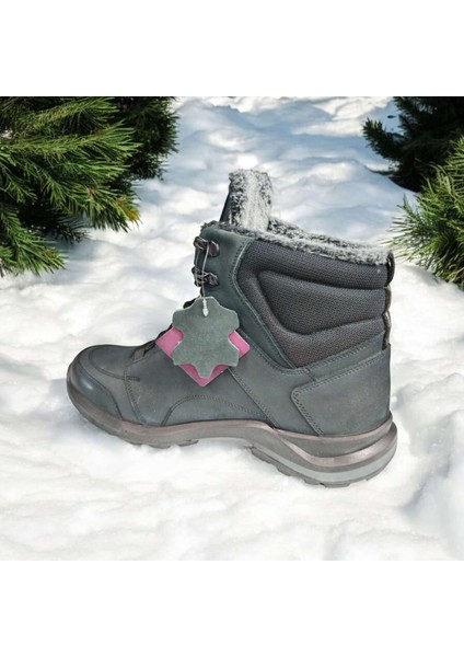 Oz.03 Erkek Hakiki Deri Rahat Kürklü Kaymaz Suya Dayanıklı Kışlık Bot indirimleri