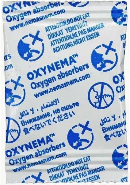 Oksijen Emici Paket Uzun Süreli Koruma 50CC (500 Adet)