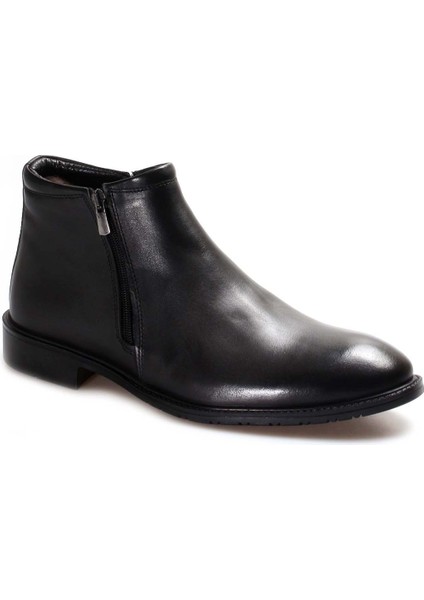 Hakiki Deri Kürklü Erkek Klasik Bot 711KMA4004