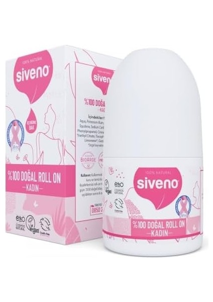 Doğal 50 ml Kadın Roll-On