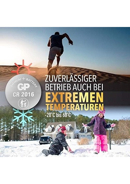 Batteries CR2016 2016 Boy Lityum Düğme Pil, 3 Volt, 5&apos;li Kart fiyatları