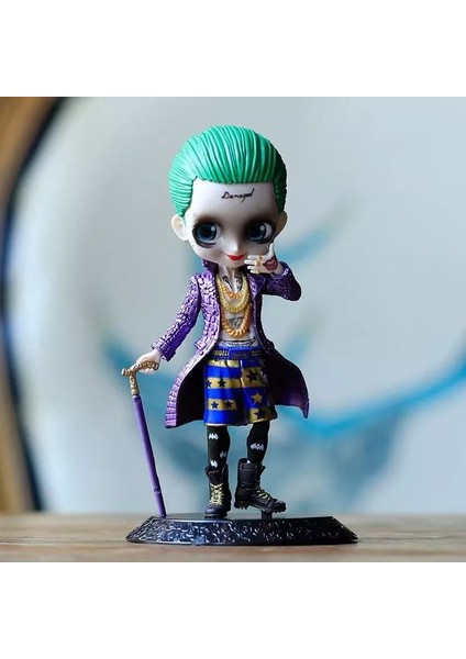 Joker + Harley Quinn Figür Detaylı Tasarım Harley Figür Joker Figür 15 cm Pop Figür indirimleri