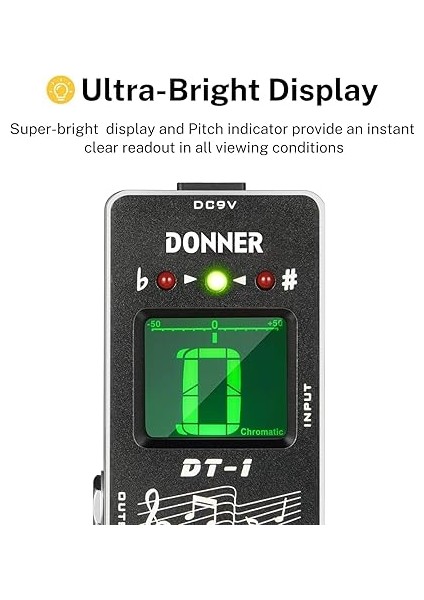Dt-1 Tuner Pedal (Siyah) fiyatları