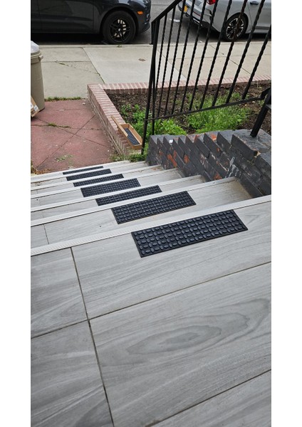 Kaymaz Kauçuk Merdiven Basamak 6 Lı Paket