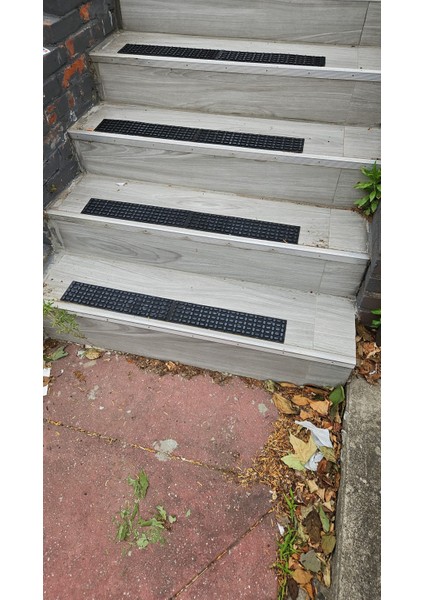 Kaymaz Kauçuk Merdiven Basamak 6 Lı Paket