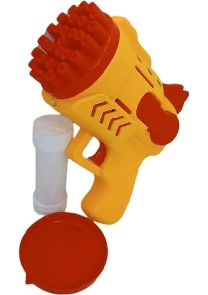 Store Işıklı Pilli Köpük Baloncuk Makinesi Tabancası Şık Tasarım Bol Köpük Süper Bubble Gun, Çok Renkli fırsatları