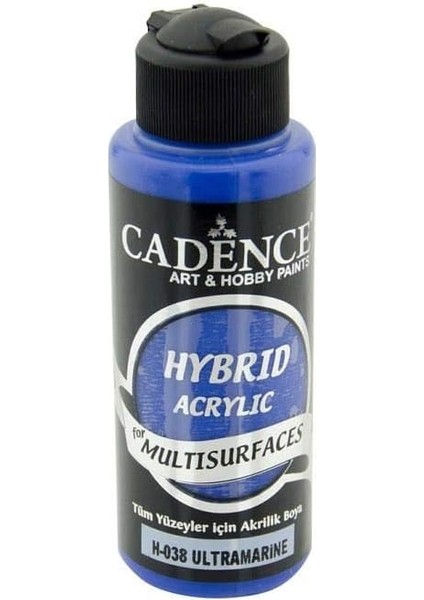 Hybrid Multisurface Akrilik Boya 120 Ml. H-038 Ultramarıne