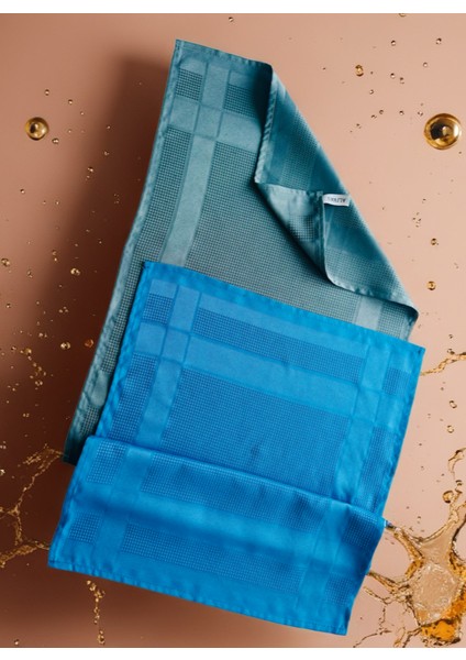 Aliva's Premium Mikrofiber Sihirli Temizlik Bezi 40 X60 Cm- Mavi ve Antrasit Gri Renk 2 Adet fiyatları