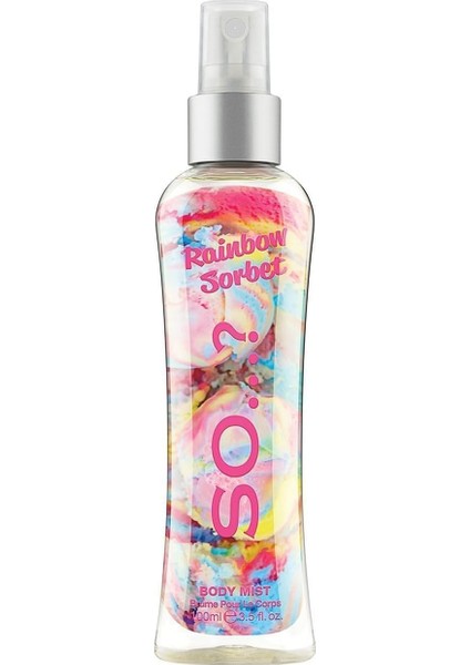 So…? Rainbow Sorbet Vücut Spreyi 100 ml modelleri