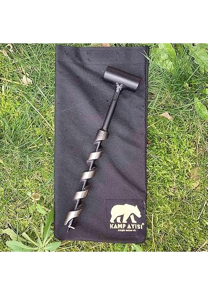 Ayısı® Nordic™ Delme Çapı 22 mm - Bushcraft Isveç El Burgusu Boyunduruk Isveç Ocağı Outdoor Kamp Ekipmanı modelleri