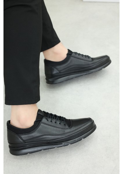 Hakiki Deri Erkek Spor Ayakkabı 855MA655 indirimleri