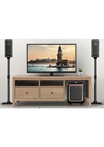 H 2120 2.1 Ses Sistemi 10 Watt Güç ile Yüksek Kalite Ses Deneyimi modelleri