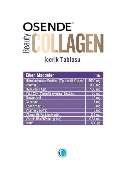 Osende Beauty Collagen 30X40 ml