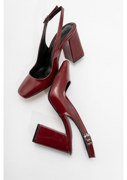 PESCA Bordo Rugan Gova Kadın Ayakkabı