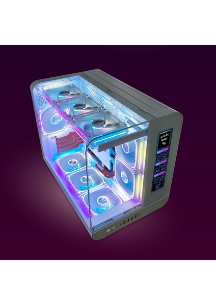 Midi Tower Kasa Beyaz