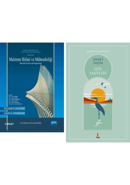 Malzeme Bilimi ve Mühendisliği + Göl Saatleri