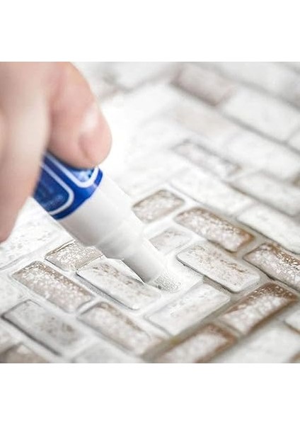 Derz Kalemi Derz Dolgu Yenileme Hızlı Kuruyan Su Bazlı Kokusuz Kalıcı Fayans Yenileme Kalem 3'lü Set indirimleri