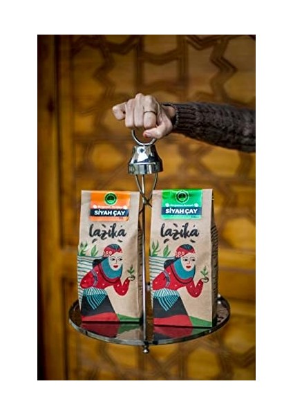 Lazika Erken Hasat, Yüksek Köylerden, Iki Defa Filtre Bergamotlu Siyah Çay 350G