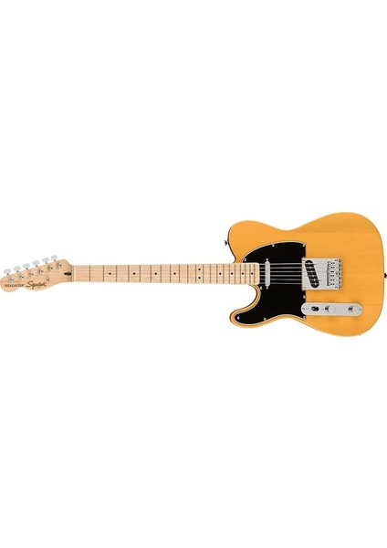 Affinity Telecaster Left-Handed Akçaağaç Klavye Black Pg Butterscotch Blonde Solak Elektro Gitar