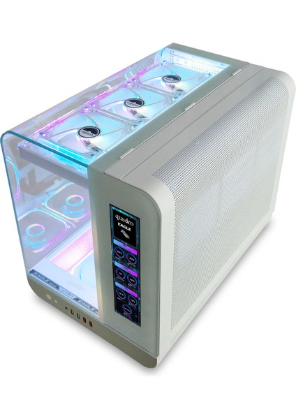 Midi Tower Kasa Beyaz