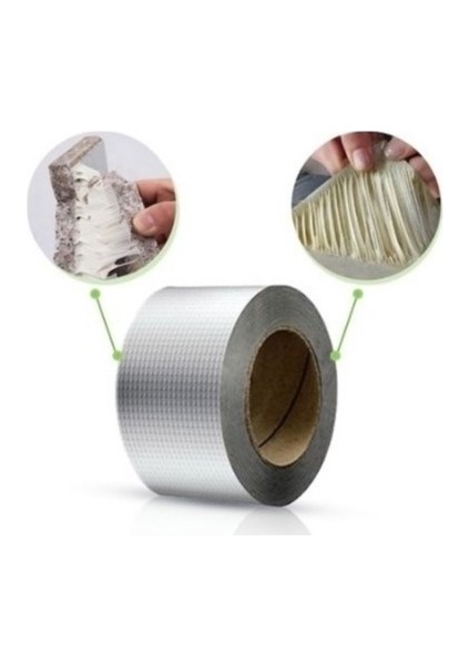 96 mm x 2 Metre Sızdırmazlık Gum Tamir Bandı Su Geçirmez Çamur Bant