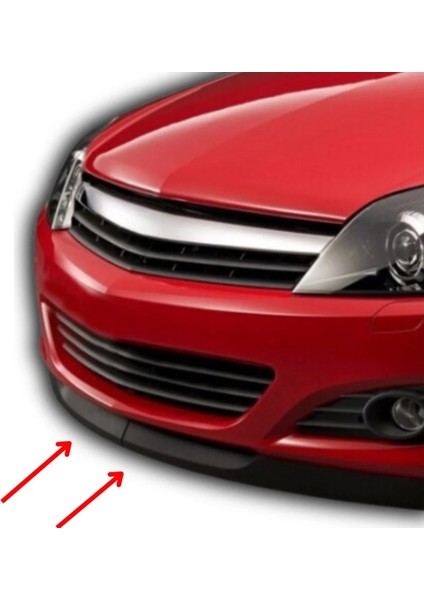 Opel Astra H 2004-2012 Uyumlu Evrensel 2 Parça Astra H Model Ön Ek Tampon Dili Lip Esnek Karlık fiyatları
