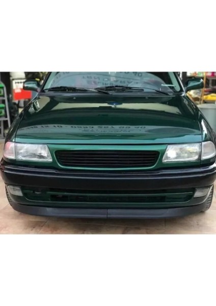 Opel Astra H 2004-2012 Uyumlu Evrensel 2 Parça Astra H Model Ön Ek Tampon Dili Lip Esnek Karlık modelleri