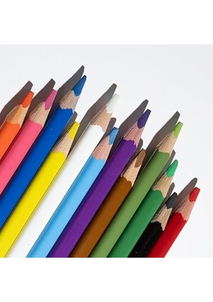 Jumbo Boya Kalemi, 12 Renk, Kalın Gövde ve Uç, Kırılmaya Dirençli Özel Yapıştırma Sistemi, Kolay Açılır, Çocuklar Için Güvenli fiyatları