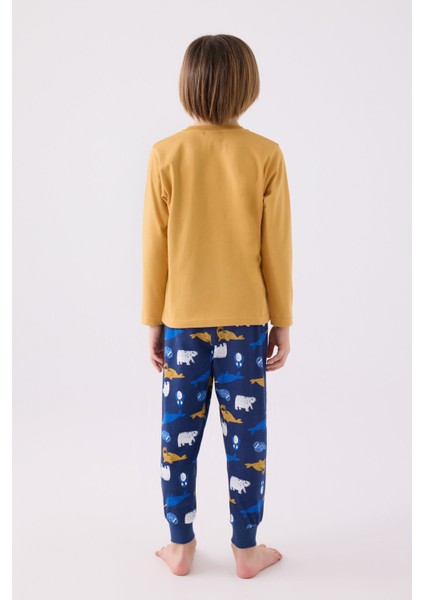 Erkek Çocuk Sarı Pijama Takımı fiyatları