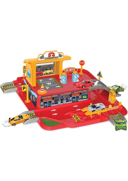 - 1 Katlı Garaj Oyun Seti (Fentoys 03066)