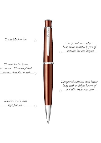 Chic 62 Tükenmez Kalem Bronz fiyatları