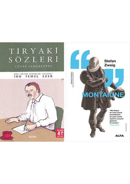 Tiryaki Sözleri (Cep Boy) + Montaigne