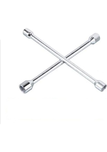 Anahtarı Dörtlü Dört Kollu Istavroz 4'lü Döküm Çelik Araba Lastik Değişimi