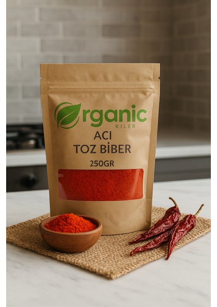 Kırmızı Acı Toz Biber 250GR - Katkısız & Doğal