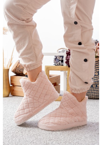 Kadın Panduf Ev Botu Ev Ayakkabısı Kalın Hafif Taban fiyatları