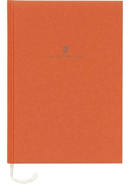 A5 Keten Defter Turuncu 188629