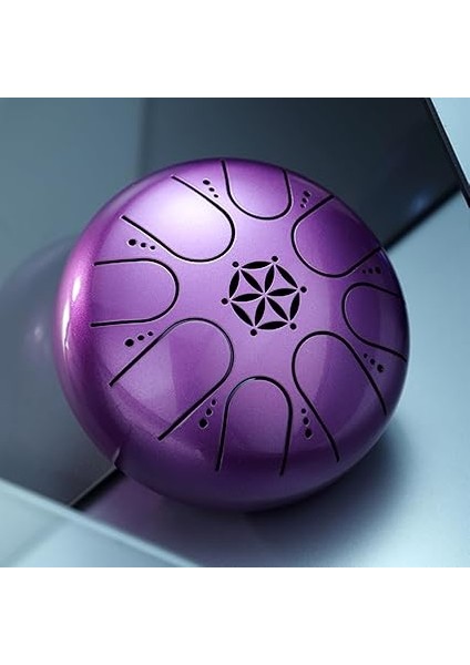 5 Inç Çelik 8 Notlar Handpan Davul Davul Çekiç ile Parmak Seçtikleri Perküsyon Meditasyon Yoga Için fiyatları