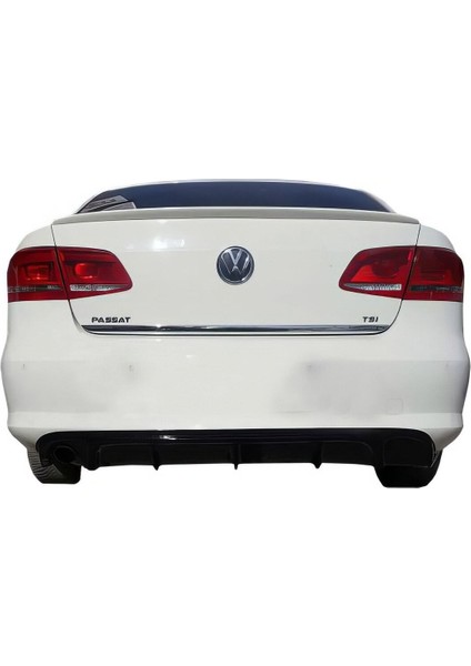 Volkswagen Passat B7 Difüzör (Plastik) 2010-2014 Parlak Siyah