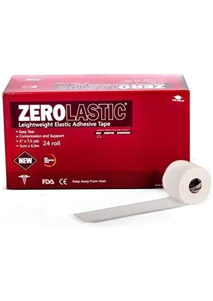 Zerolastıc Hafif Destek Bandajı 5cm x 6,9m