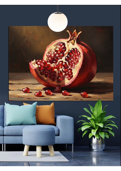 Narın Iştah Açıcı Görüntüsü Dekoratif Kanvas - Mdf Ahşap Tablo fiyatları