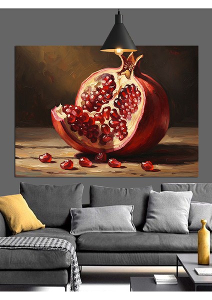 Narın Iştah Açıcı Görüntüsü Dekoratif Kanvas - Mdf Ahşap Tablo fırsatları